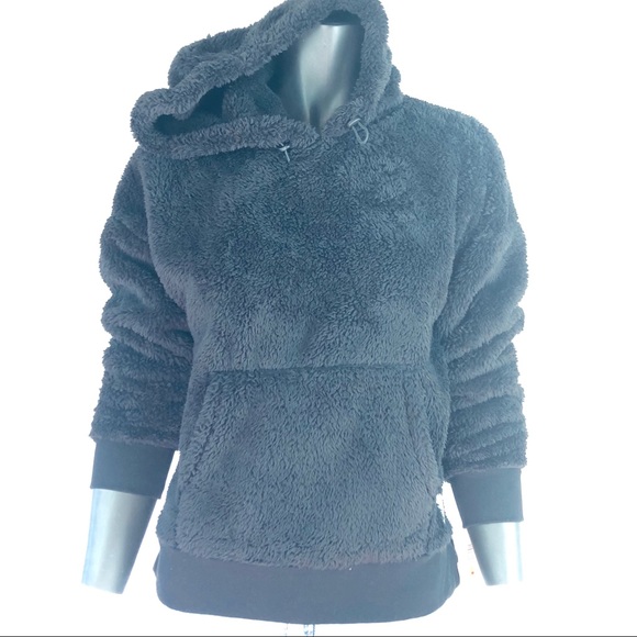 Calvin Klein Performance Black Faux Fur 